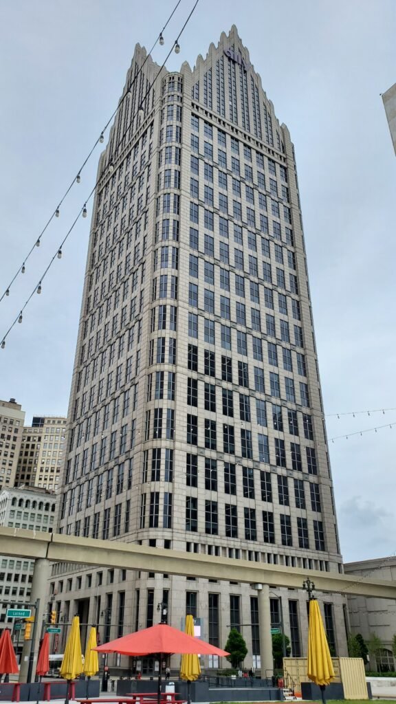 Ally Detroit Center office building